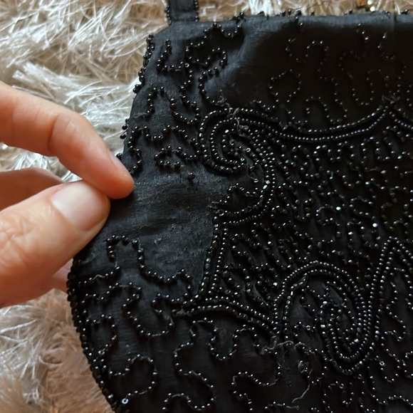 lVintage Small Beaded Purse - Picture 6 of 7